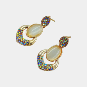 Stylish Gold Korean Drop Earrings for Women & Girls