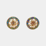 Korean Rose Gold Contemporary Studs Earrings for Women & Girls