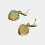 Beautiful Heart Drop Earring Korean Design for Women & Girls