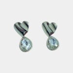 Diamond Stone Silver Plated Earrings for Girls & Women