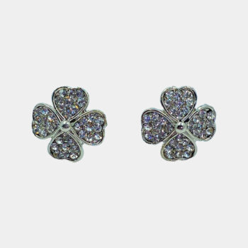 Floral Zircon Stud Earring for Women & Girls