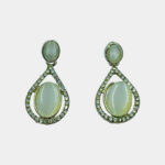 Silver Plated Dangling Stud Earring