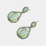Silver Plated Dangling Stud Earring
